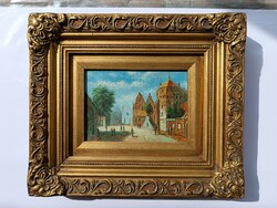 Unknown painter: Flemish city