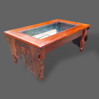 Coffee table with an antique effect