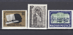 1961. Ferenc Liszt ** - stamp series