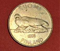 1993. Finnország 5 Márka, rozmár (1803)
