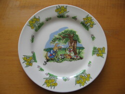 Easter bunny götz small plate with daffodils