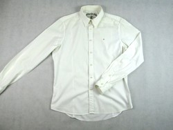 Original Levis slim fit (l) elegant long-sleeved men's white shirt