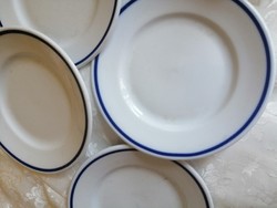 Canteen blue striped plate zaolnay