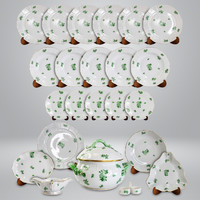 Herend Eton patterned tableware, 23 pcs