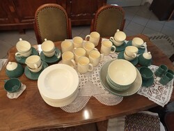 Italian glazed ceramic set 59 pcs