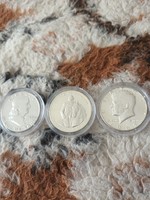 Silver commemorative coins from the United States