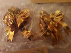 Christmas hanging bow ornament in original packaging 6 pcs.