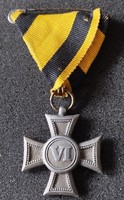 Monarchiás VI éves szolgálati jel kitüntetés