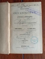 Hungarian reading book for secondary schools i. For his department. Bp., 1882. 191 Pages
