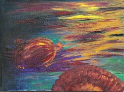 Keserü: Teknős színes horizonttal