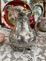 English silver-plated spout