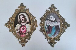 Old saint image, grace image, memorial image in pairs