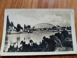 Old postcard, Győr, 1956.