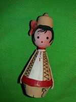 Old doll house cccp Russian boy doll wooden doll wooden figure 10 cm condition according to the pictures
