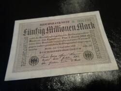 50 million marks 1923, inflationary money
