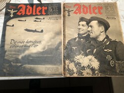 2 Vh German Adler flight magazines