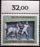 N1218sz / Németország 1984 A Neuss 2000. évfordulója bélyeg postatiszta ívszéli összegzőszámos