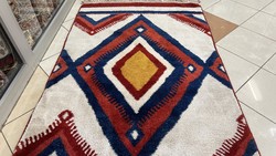 3511 Rare Iranian gabbeh hand knot wool carpet 130x210cm free courier