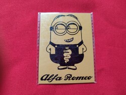 Alfa Romeo minions / minions refrigerator magnet