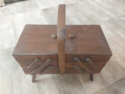 Old sewing box, sewing chest