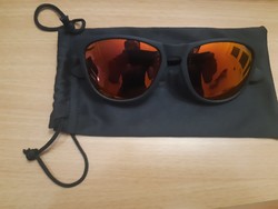 Polaroid orange sunglasses
