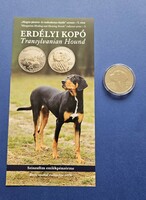 2023. Annual Transylvanian Hound non-ferrous metal commemorative coin pp (Hungarian dog breeds series v. Element)