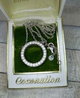 Pandora silver necklace dear
