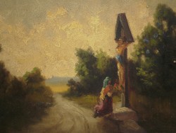 Lajos Pásztor (1909-1939): at the roadside cross