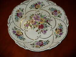 Zsolnay large wall plate or tray