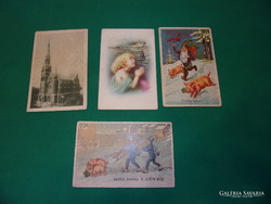 A mix of 5 old postcards