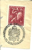 Occasional stamp = 75th Birthday of the Governor of Hungary (1943)