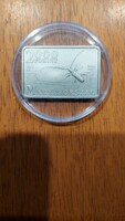 2015. Annual Danube-Ipoly National Park non-ferrous metal commemorative medal bu