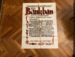Bánkbán theater poster (Sepsiszentgyörgy).