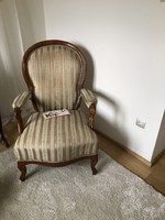 Pair of Biedermaier armchairs