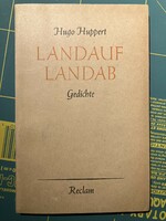 Hugo Huppert: Landauf, landab. Gedichte aus dreissig Jahren. Szabolcsi Miklósnak dedikált, 1. kiadás