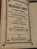 Mákzór 1898. József Schön, Jewish prayer book for every day of the year