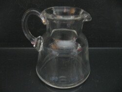 Small glass jug, spout