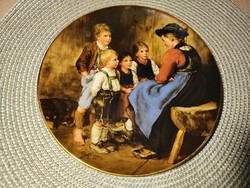 Porcelain wall decorative plate, limited series.
