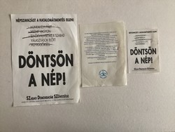 Association of Free Democrats, poster, flyer.
