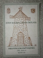 Trianoni emlékünnepség 1995 Szarvas