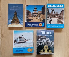 Nepál, Tibet, Himalája könyvcsomag, útikönyv