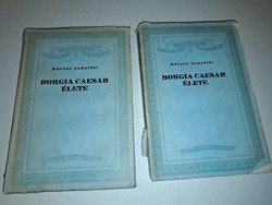 Sabatini, Rafael: Borgia Caesar élete. Ford. Kiss Dezső. 1-2. kötet.
