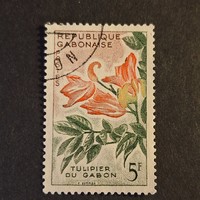 1961.-Gabon-Virág (V-83.)