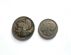 Greece 50 lepta + 1 drachma 1926