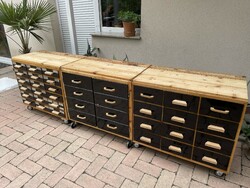 Loft / industrial finished workshop cabinet chest of drawers