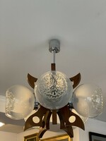 Mid century Mazzega chandelier