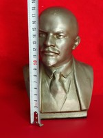 Lenin metal bust