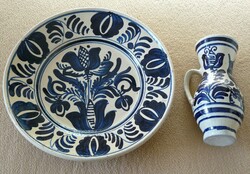 Korondi plate and goblet