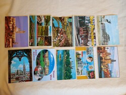 Postcard 01 cities 10x10=100 pcs written together