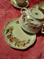 Zsolnay soup cup 1pc + 3 flat plates